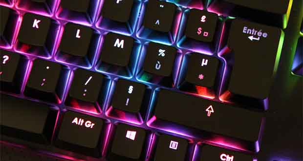 Clavier gaming RGB - switches mécaniques